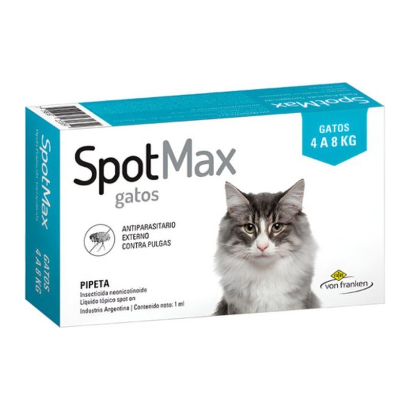 Pipeta Spot Max Gato 4-8 kg