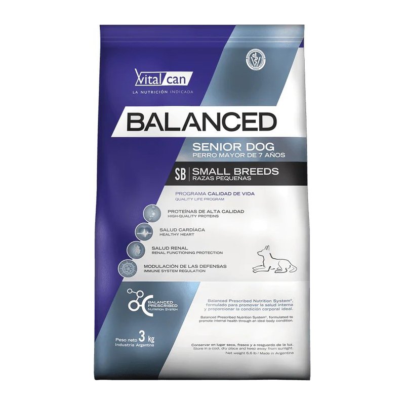 Vitalcan L*balanced Senior R Peq 3kg