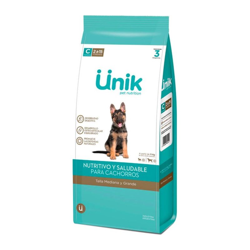 Unik Perro Cachorro Med-grande 3kg