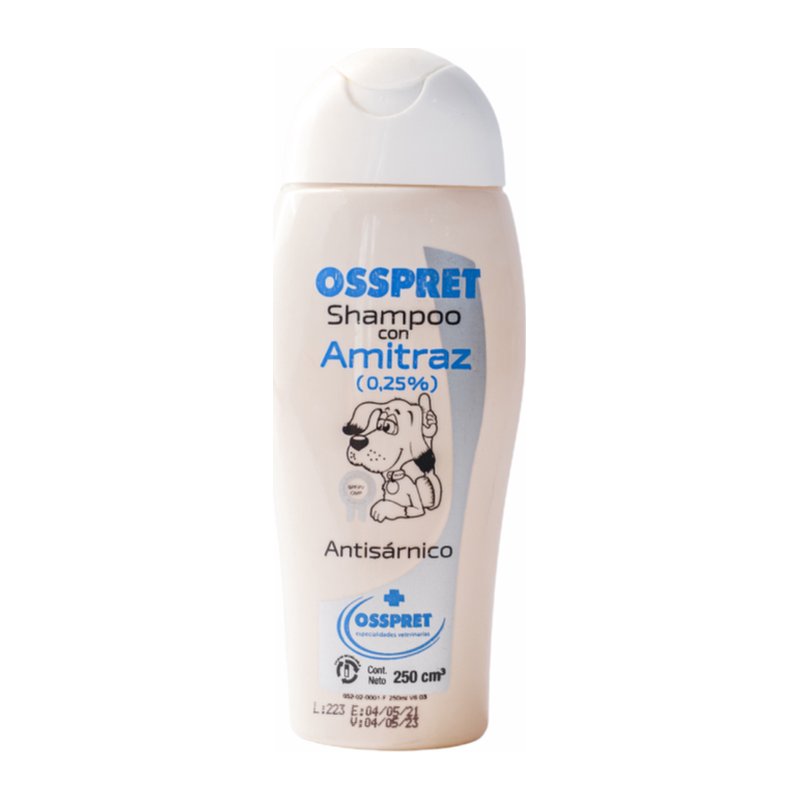 Shampoo Osspret Amitraz 250ml