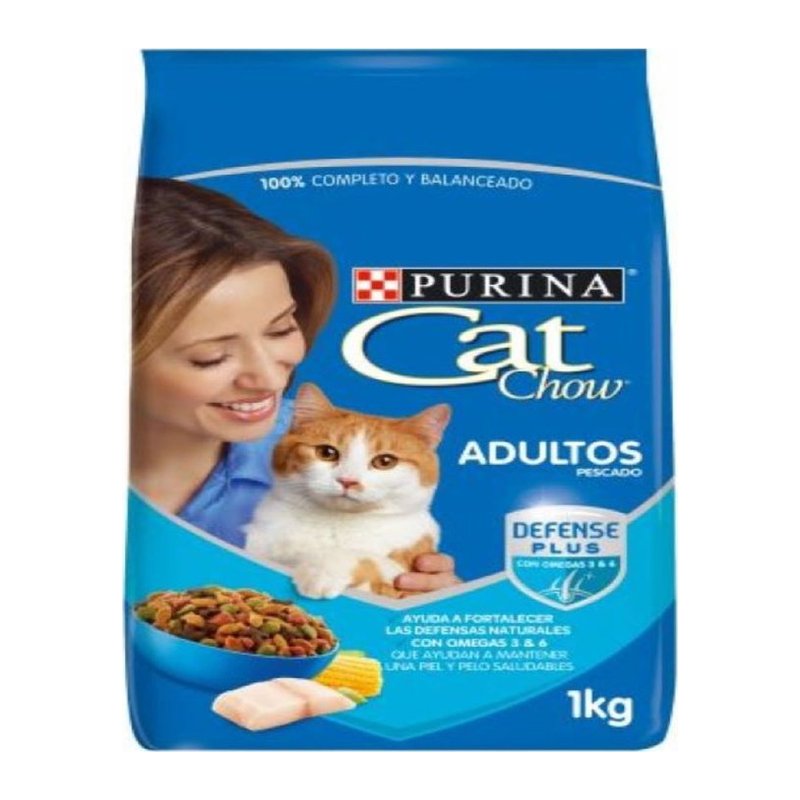 Cat Chow Adultos PESCADO1-7 Años 1 kg