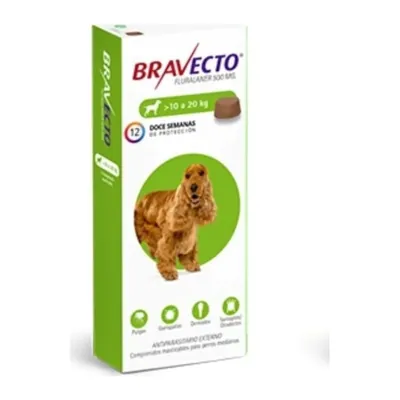 Comprimido Bravecto Perro 10-20 kg