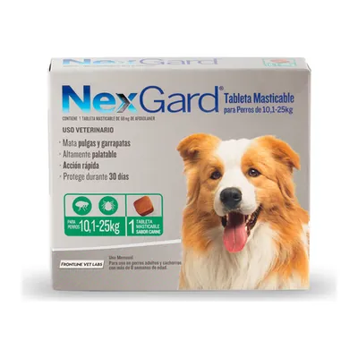 Comprimido Nexgard Perro 10-25 kg Merial