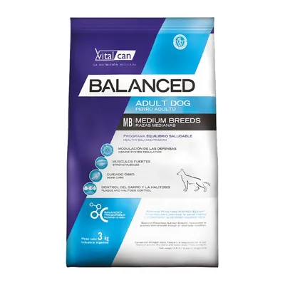 Vitalcan L*balanced Adulto R Med 3kg
