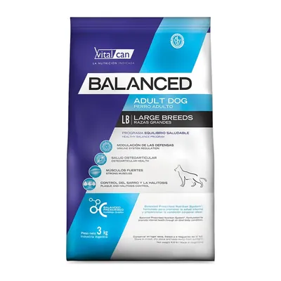 Vitalcan L*balanced Adulto R Grde 20 kg